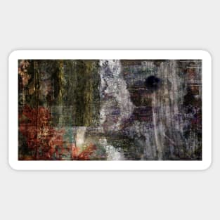 Modern Abstract Painting Sticker